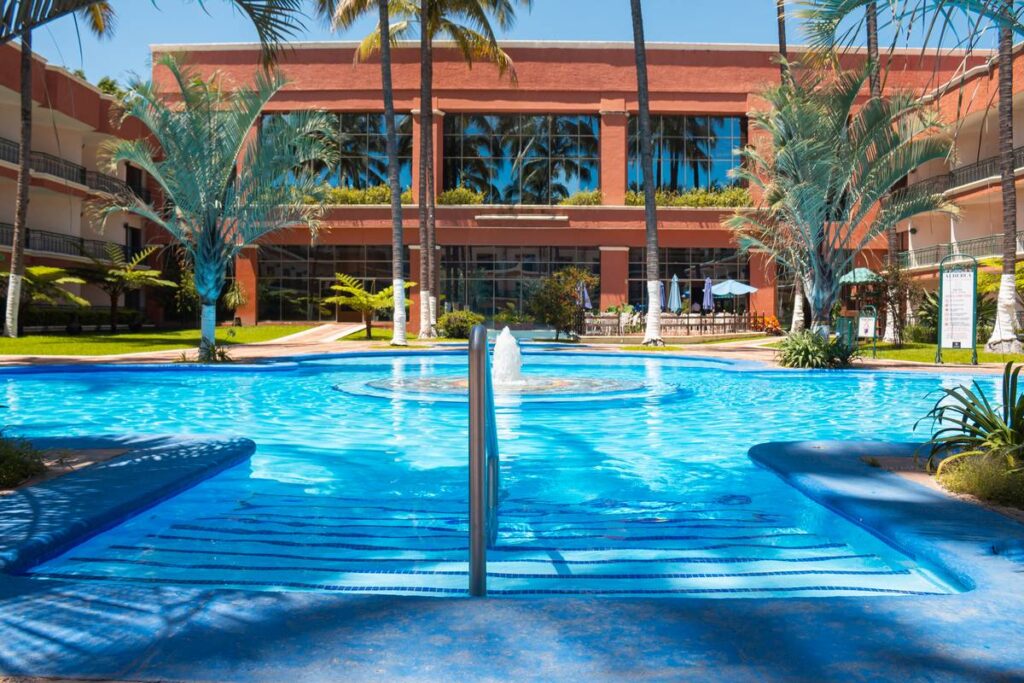 Alberca, Hotel Nekié, Hotel en Tepic Nayarit