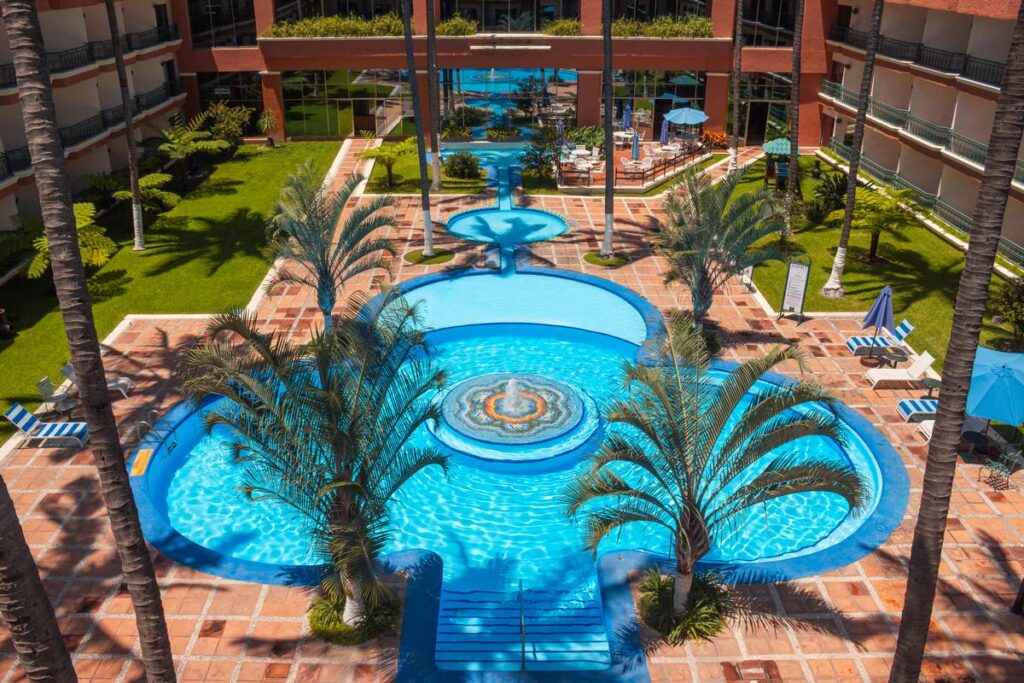 Alberca, Hotel Nekié, Hotel en Tepic Nayarit