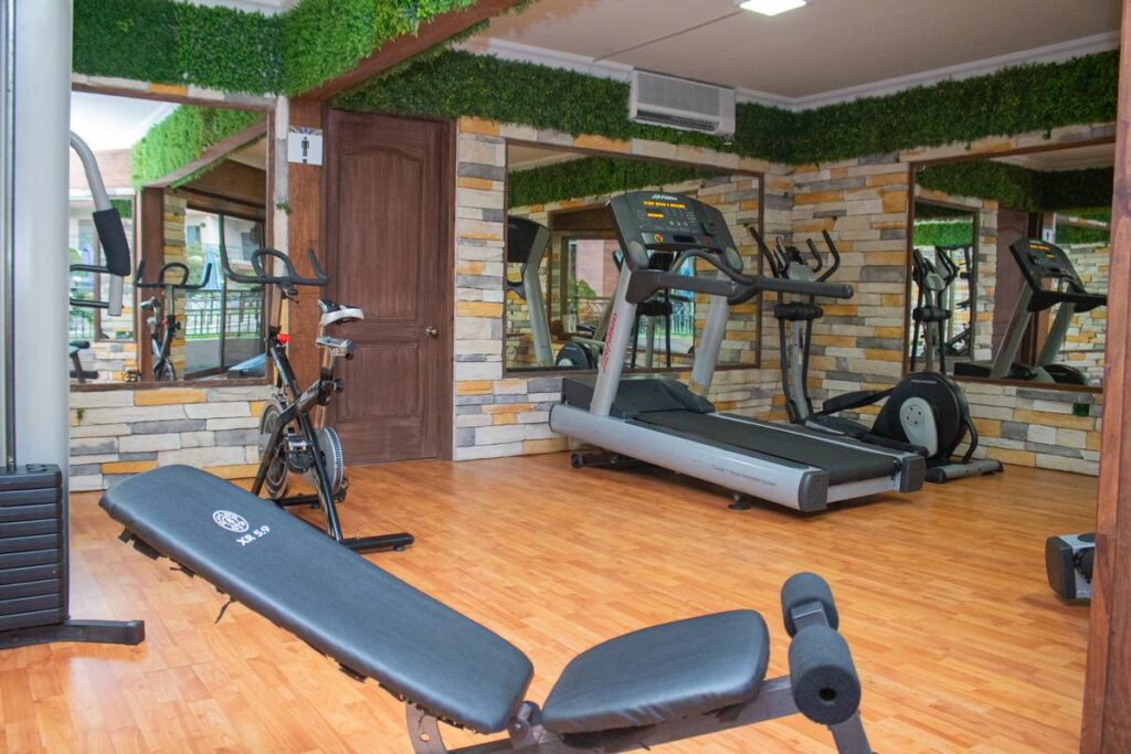 Gimnasio, Hotel Nekié, Hotel en Tepic Nayarit